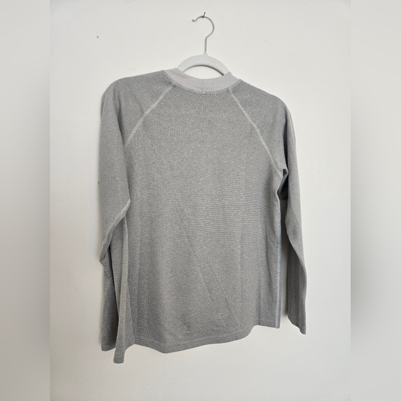 Patagonia Kids' Light Gray Thermal Long Sleeve Pullover | Size XXL - Picture 5 of 5